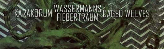 Karakorum / Wassermanns Fiebertraum / Caged Wolves am 07.12.2019 @ Weberknecht