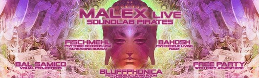 Psychedelic Living Room #3 mit MALEX live am 08.12.2019 @ Luftbad